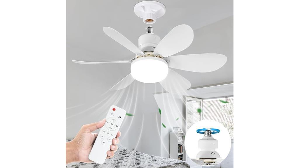 Socket Fan Ceiling Fan Light Review