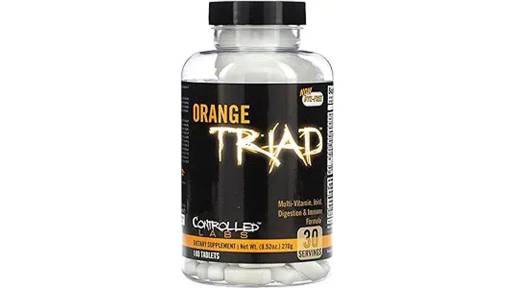 Orange Triad Review: Complete Sports Multivitamin Option
