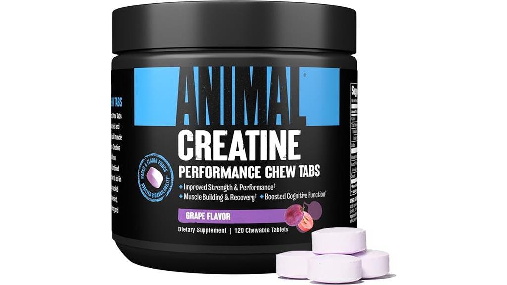 Animal Creatine Chews Tablets Review: Convenient Muscle Support
