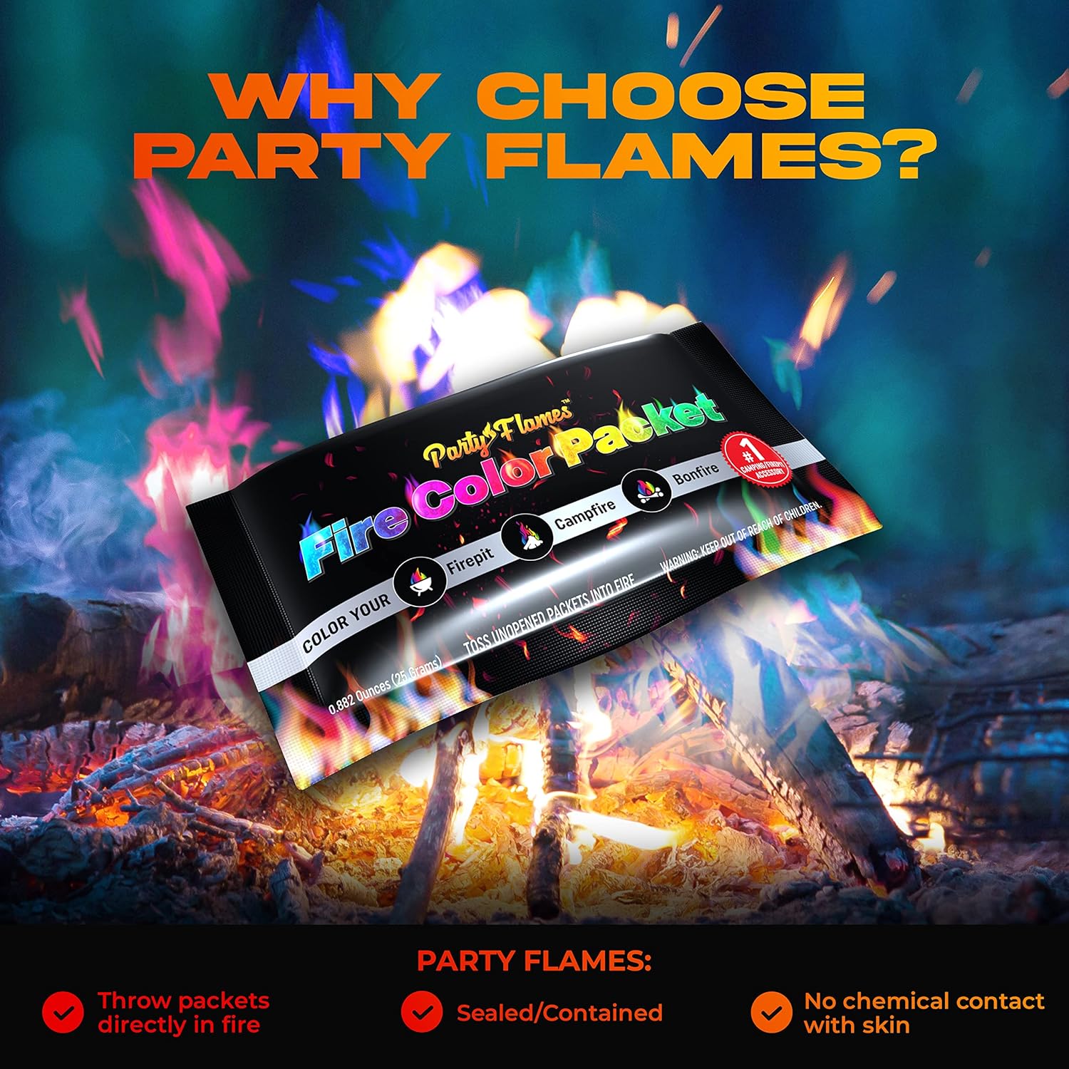 Fire Color Changing Packets Review