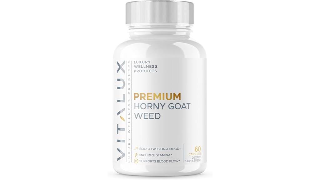 VITALUX Horny Goat Weed Review: Boost Energy Naturally