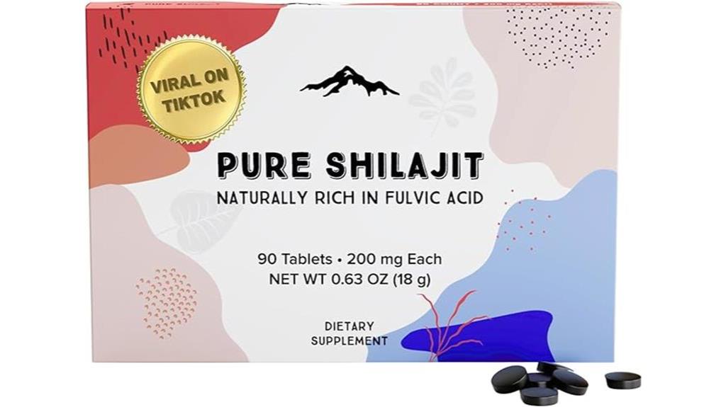 pure shilajit tablets benefits