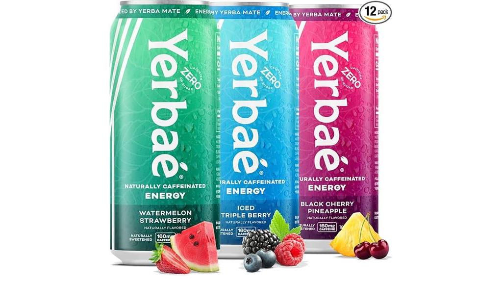 refreshing yerbae energy beverage