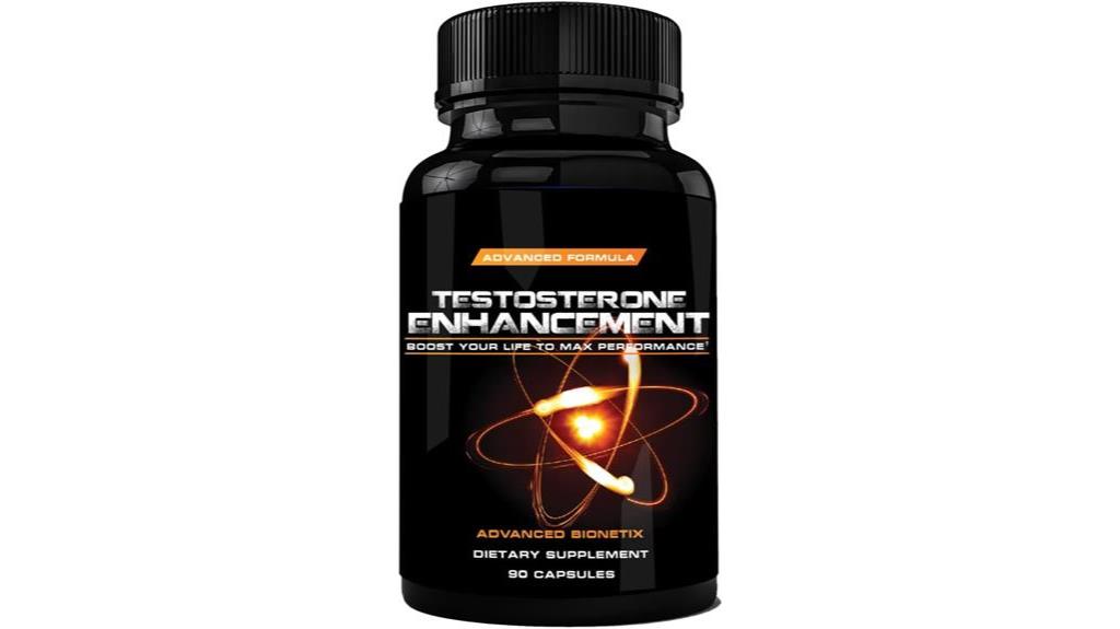 testosterone booster enhances performance